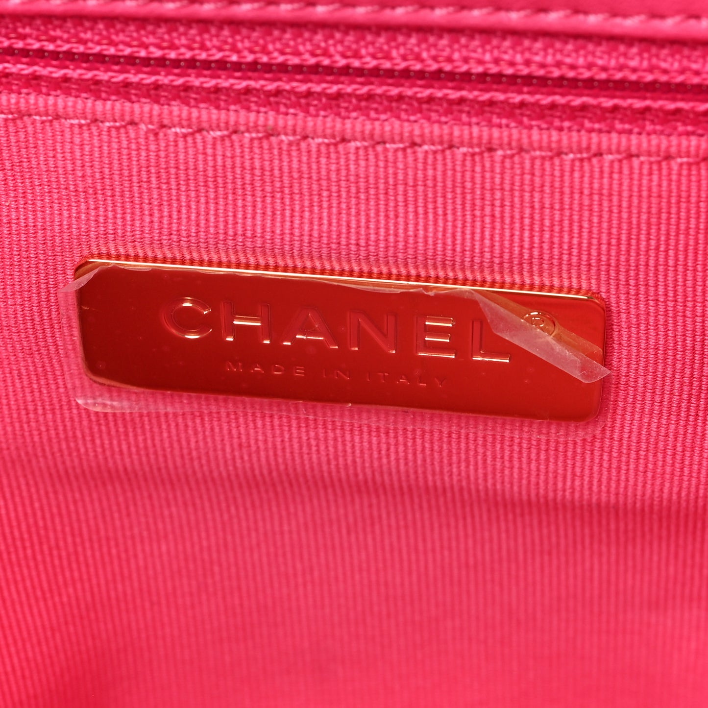 Lambskin Quilted Medium Chanel 19 Flap Pink