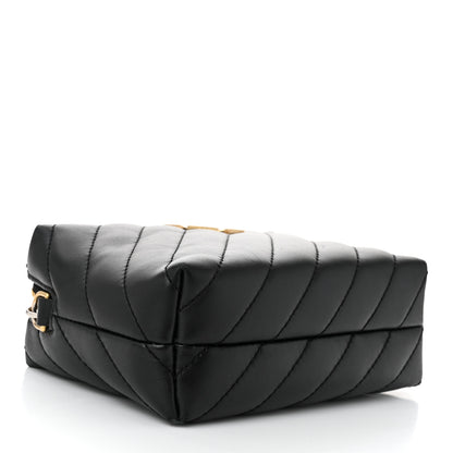 Off-White Calfskin Diagonal Quilted Jackhammer Camera Bag Black 4 of 12