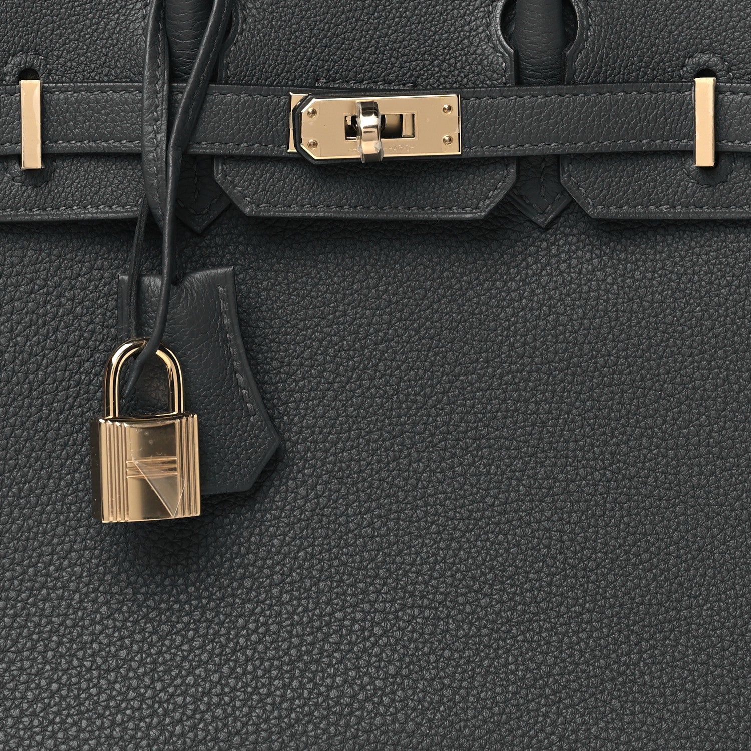 Hermes Togo Birkin 25 Gris Misty 8 of 11