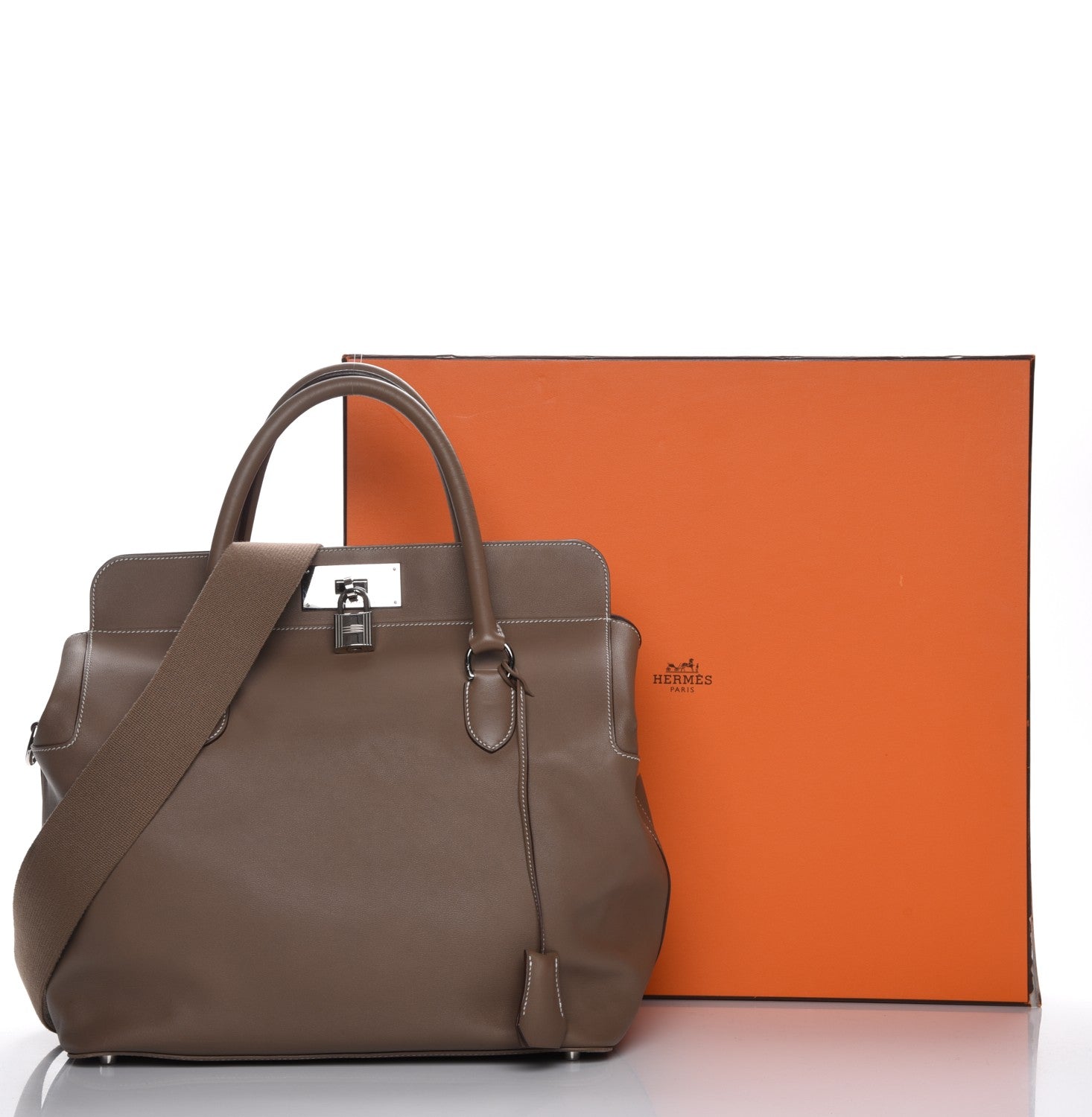 Hermes Swift Toolbox 33 Etoupe 9 of 9