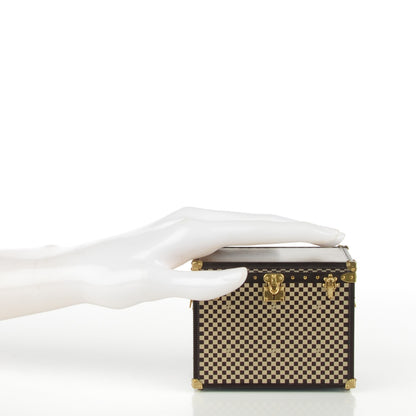 Louis Vuitton Damier 1895 Ladies Hat Trunk Mini Malle Chapeaux Jewelry Box 2 of 7