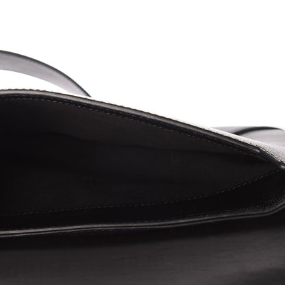 Givenchy Calfskin Crocodile Embossed Small Obsedia Satchel Black 9 of 10