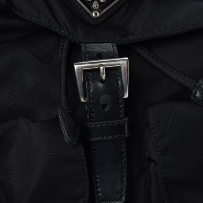 Prada Nylon Vela Medium Backpack Black 12 of 12