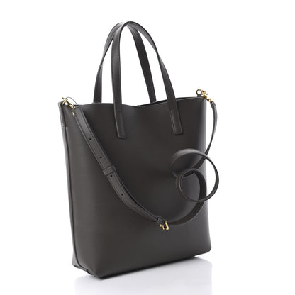 Saint Laurent Calfskin Toy Shopping Tote Dark Anthracite 4 of 11