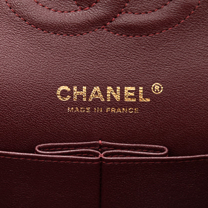 Chanel Lambskin Quilted Medium Double Flap Black 6 of 10