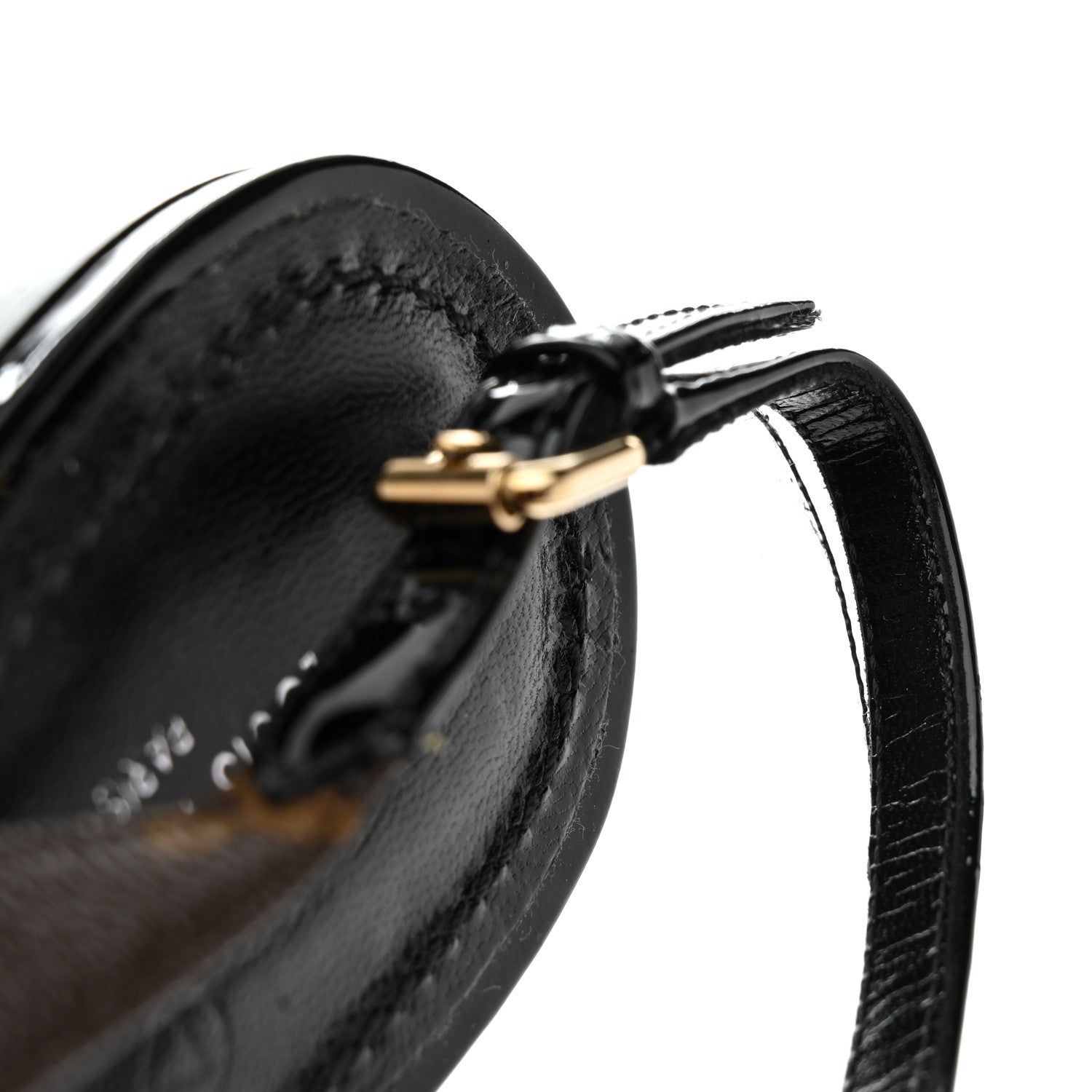 Louis Vuitton Patent Monogram Cherie Slingback Ballerina Flats 37 12 of 12