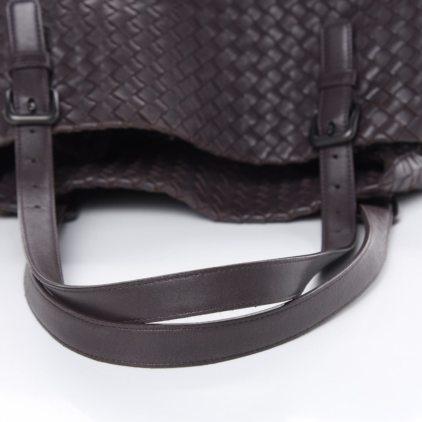 Nappa Intrecciato Large Cesta Tote Quetsche