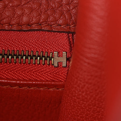 Hermes Togo Kelly Retourne 35 Vermillion 21 of 41