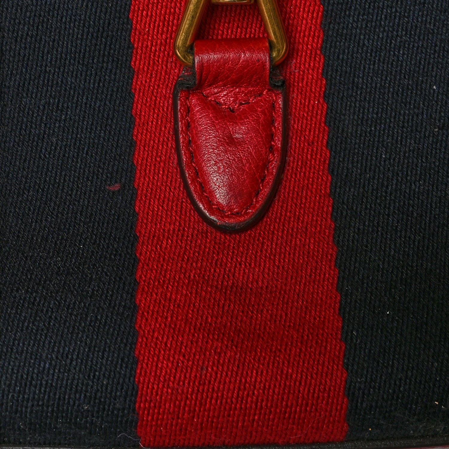 Gucci Soft Grained Calfskin Web Medium Jackie Hobo Red 13 of 16