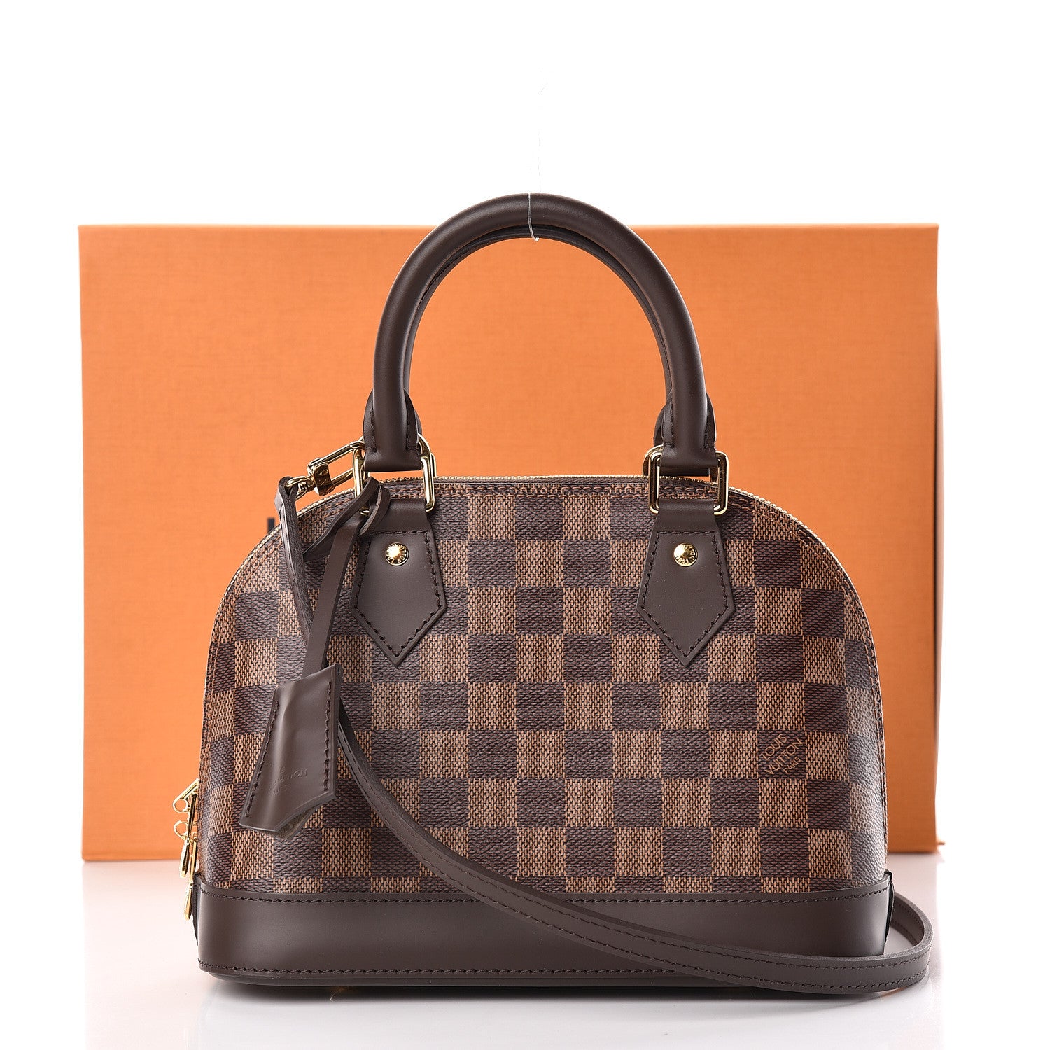 Louis Vuitton Damier Ebene Alma BB 11 of 11