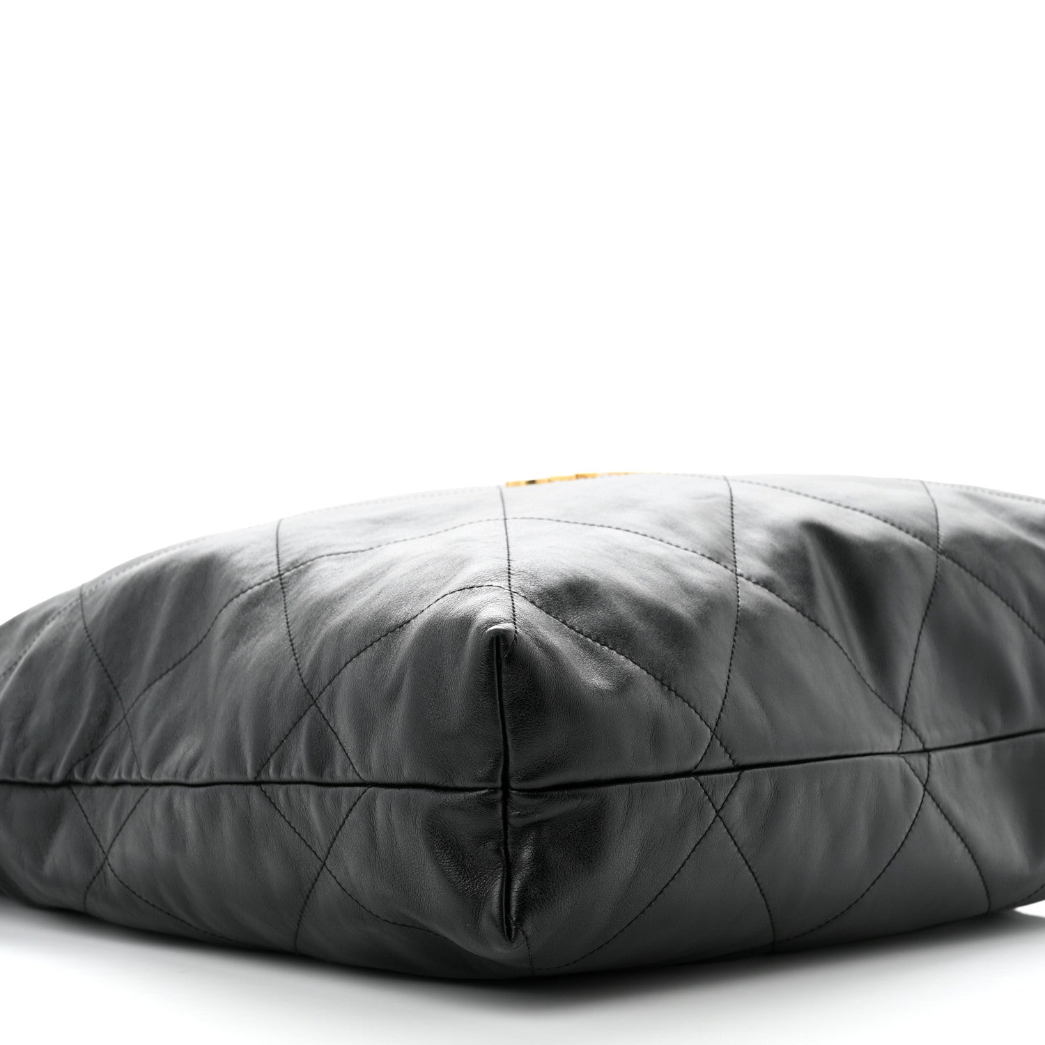 Chanel Shiny Calfskin Quilted Large Chanel 22 Black 19 of 23