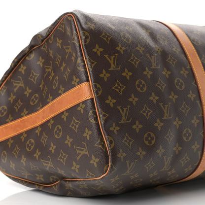 Louis Vuitton Monogram Keepall Bandouliere 55 9 of 14