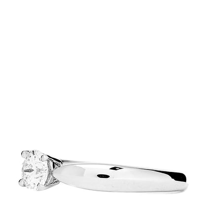 Tiffany Platinum Diamond .33ct Harmony Solitaire Engagement Ring 48 4.5 3 of 6
