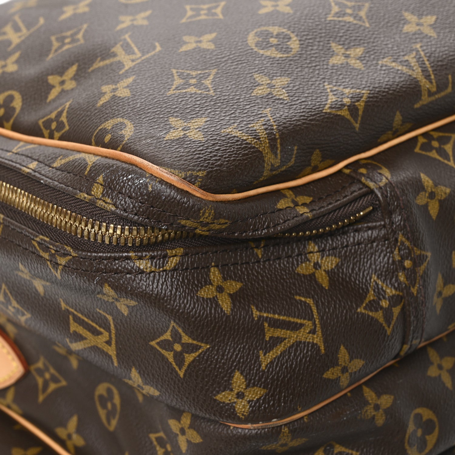 Louis Vuitton Monogram Alize 3 Compartment Bag 10 of 12