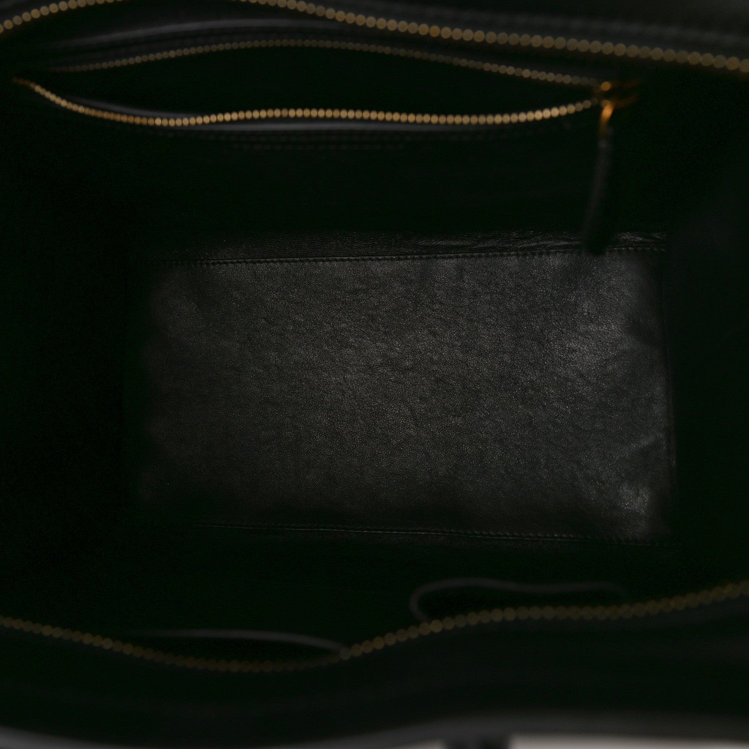 Celine Smooth Calfskin Mini Luggage Black 5 of 10