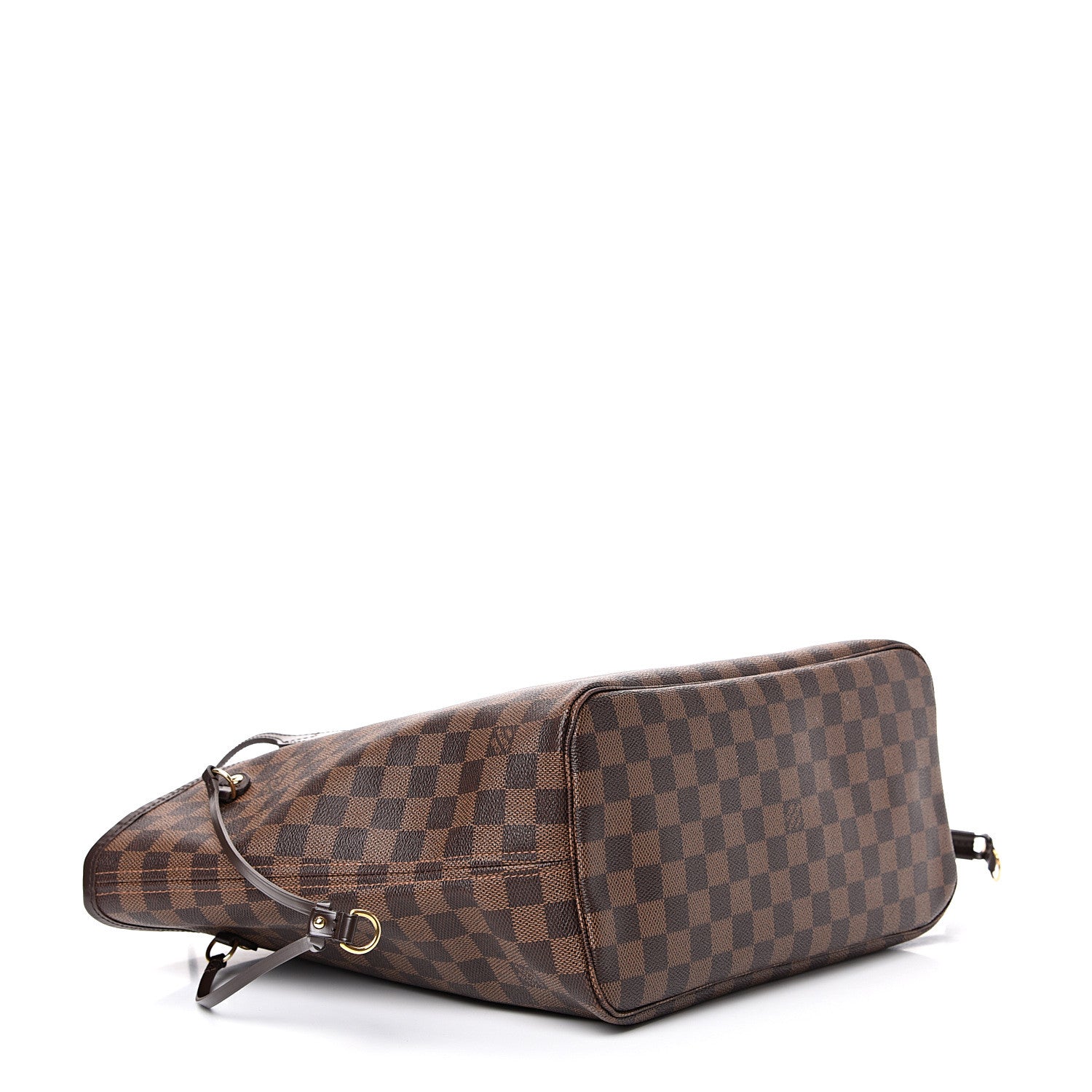 Louis Vuitton Damier Ebene Neo Neverfull MM Rose Ballerine 3 of 11