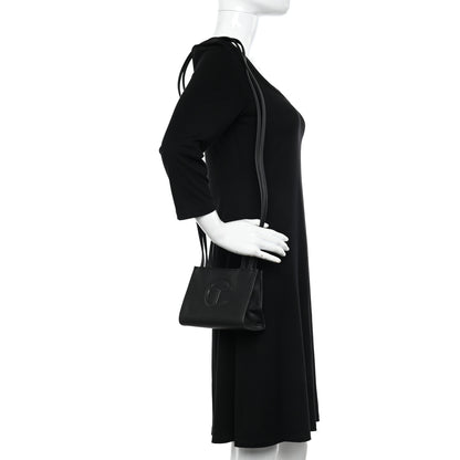 Telfar Vegan Leather Small Shopping Bag Black 2 of 11