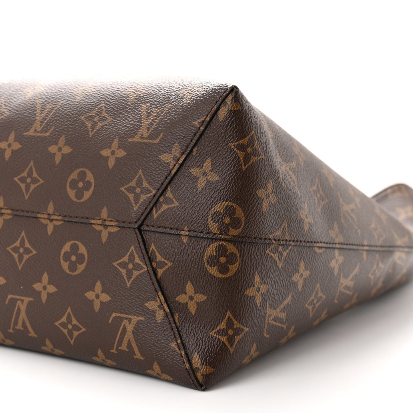 Monogram Flower Hobo Black