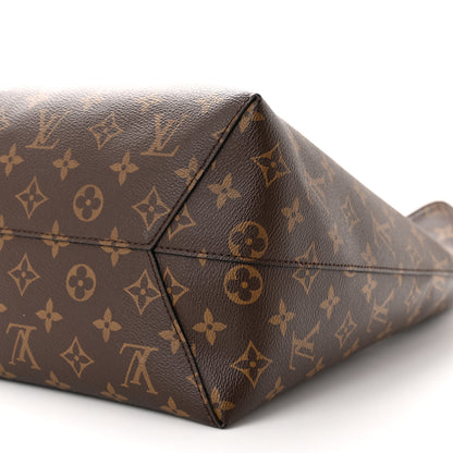 Louis Vuitton Monogram Flower Hobo Black 10 of 16