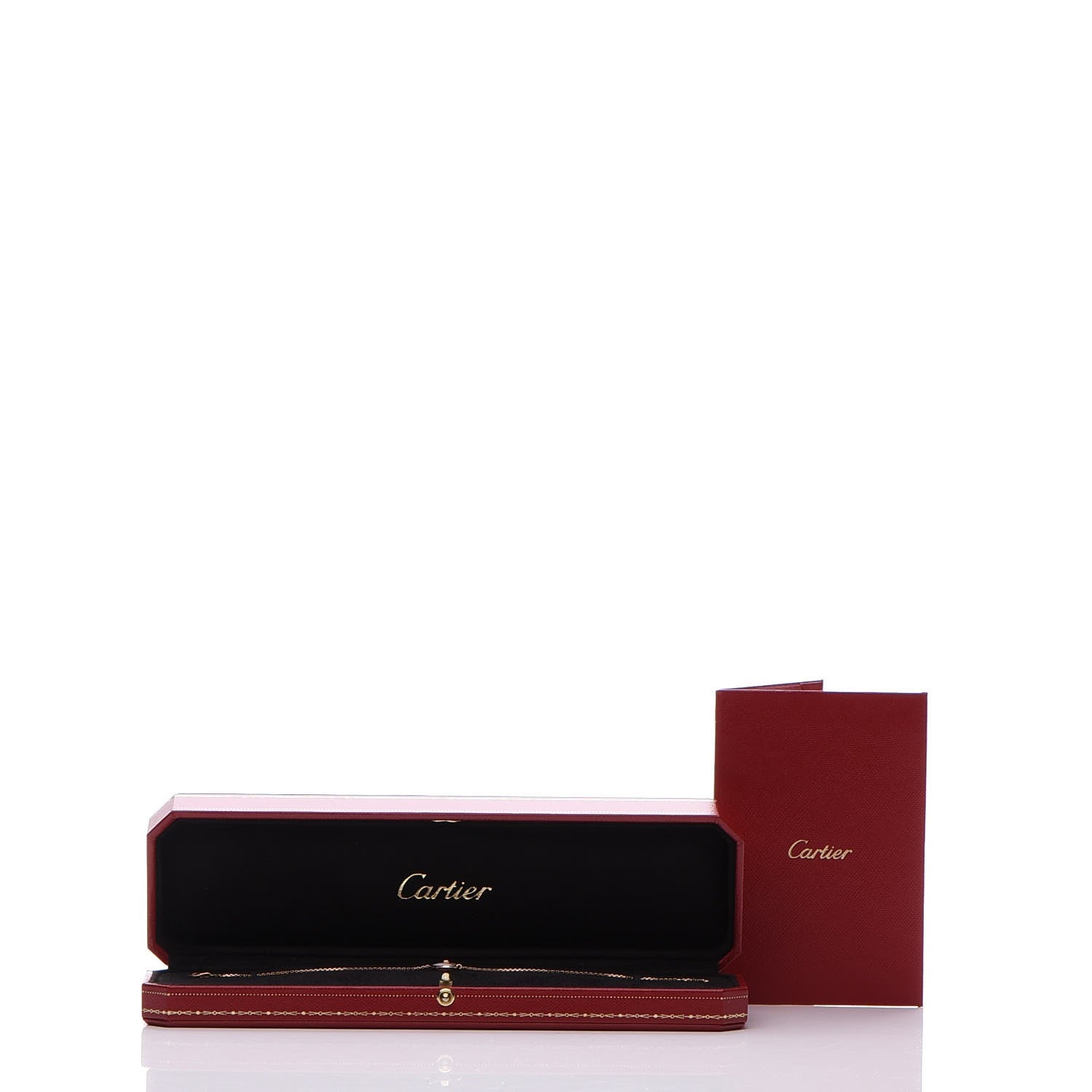 Cartier 18K Pink Gold Diamond Pink Opal Amulette de Cartier Bracelet 9 of 9