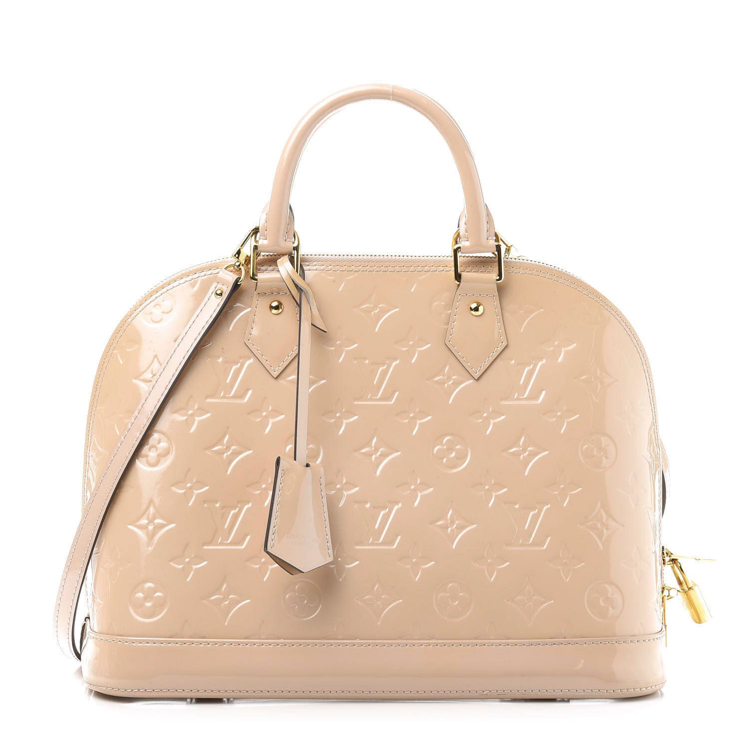 Louis Vuitton Vernis Alma PM Dune 1 of 12