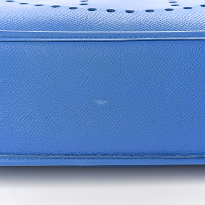 Hermes Courchevel Evelyne GM Bleu France 16 of 17