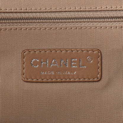 Chanel Caviar Quilted Expandable Zip Shoulder Bag Red 7 of 12