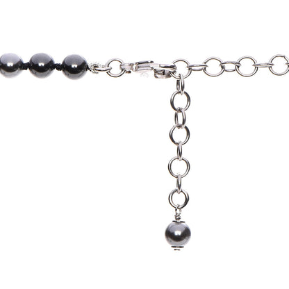 Chanel Graduated Pearl Crystal CC Long Necklace 5 of 6