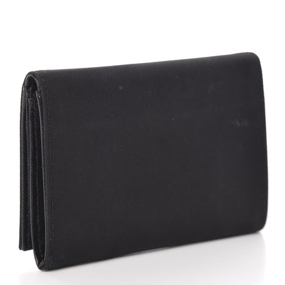 Prada Tessuto Nylon Card Holder Black 3 of 8
