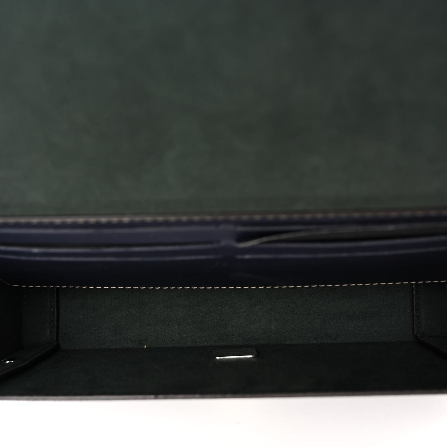 Vitello King FF Lines Embossed Baguette Soft Trunk Midnight
