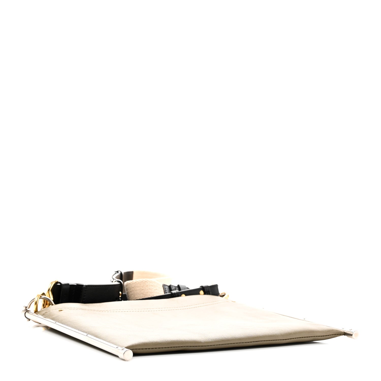 Chloe Smooth Calfskin Medium Roy Clutch Merino Grey 4 of 9