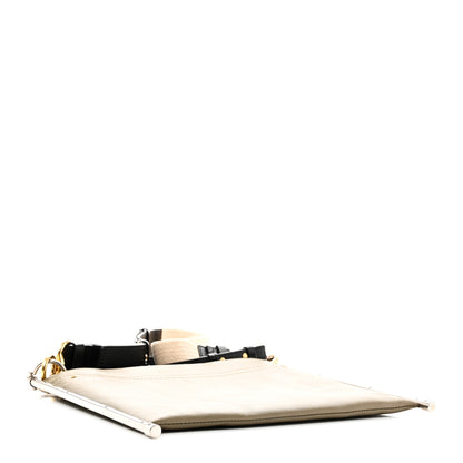 Chloe Smooth Calfskin Medium Roy Clutch Merino Grey 4 of 9