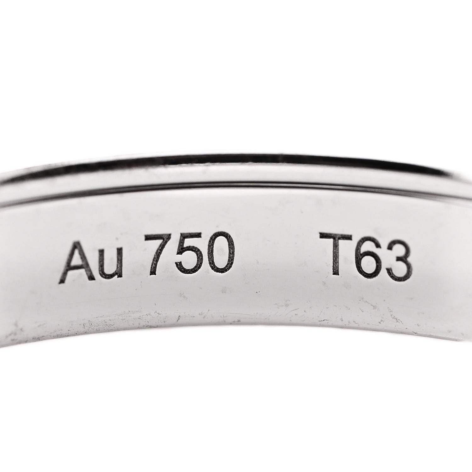 Boucheron 18K White Gold PVD Quatre Black Edition Wedding Band Ring 63 10.25 6 of 9