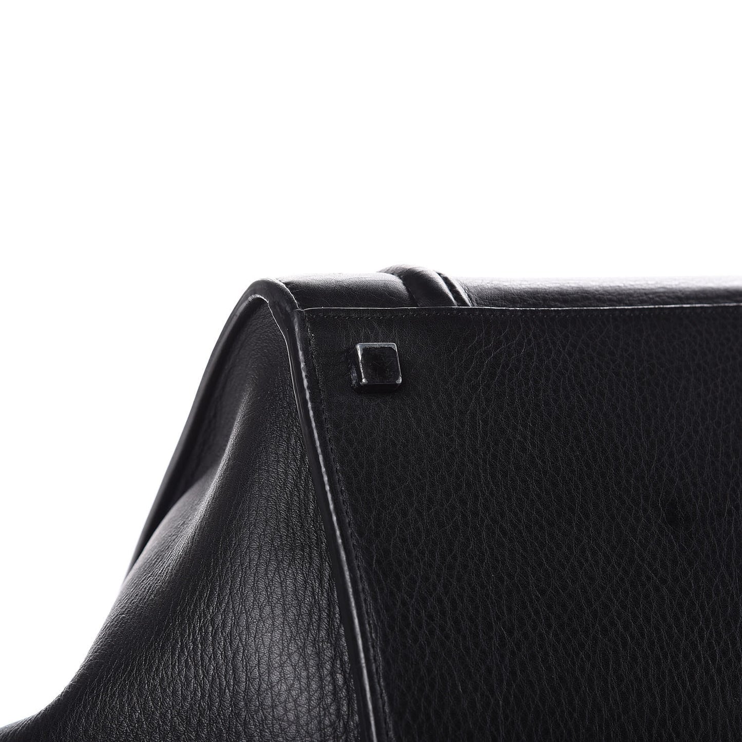 Supple Calfskin Medium Phantom Luggage Black