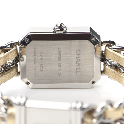 Chanel Stainless Steel Lambskin 20mm Premiere Rock Quartz Watch Gold 4 of 5
