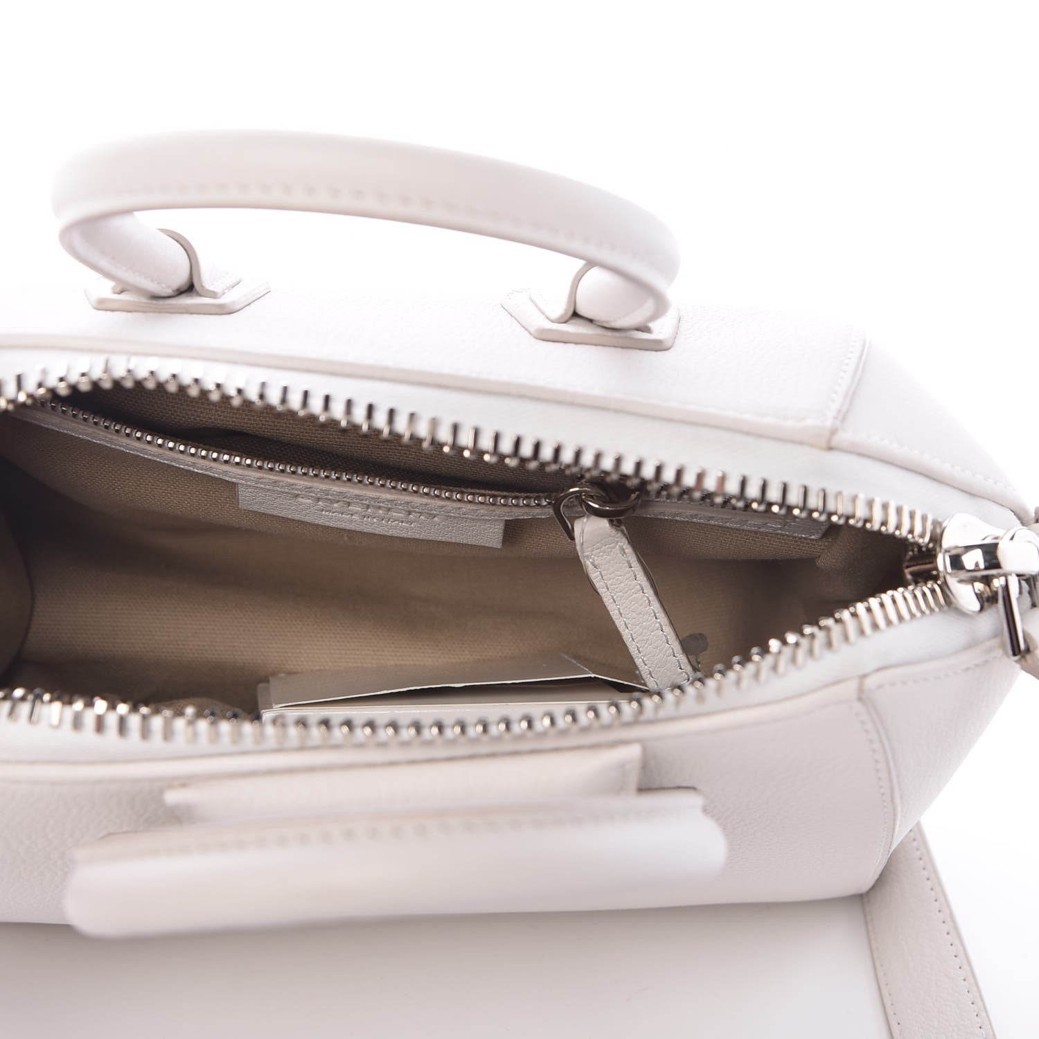 Givenchy Sugar Goatskin Mini Antigona White 5 of 8