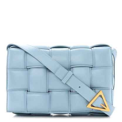 Bottega Veneta Nappa Maxi Intreccio Padded Cassette Crossbody Bag Ice 1 of 10