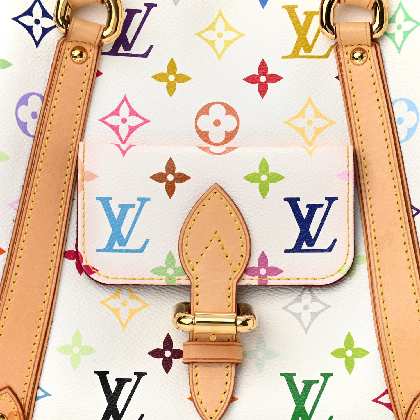 Monogram Multicolor Priscilla White
