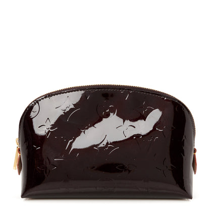 Louis Vuitton Vernis Cosmetic Pouch Amarante 1 of 7