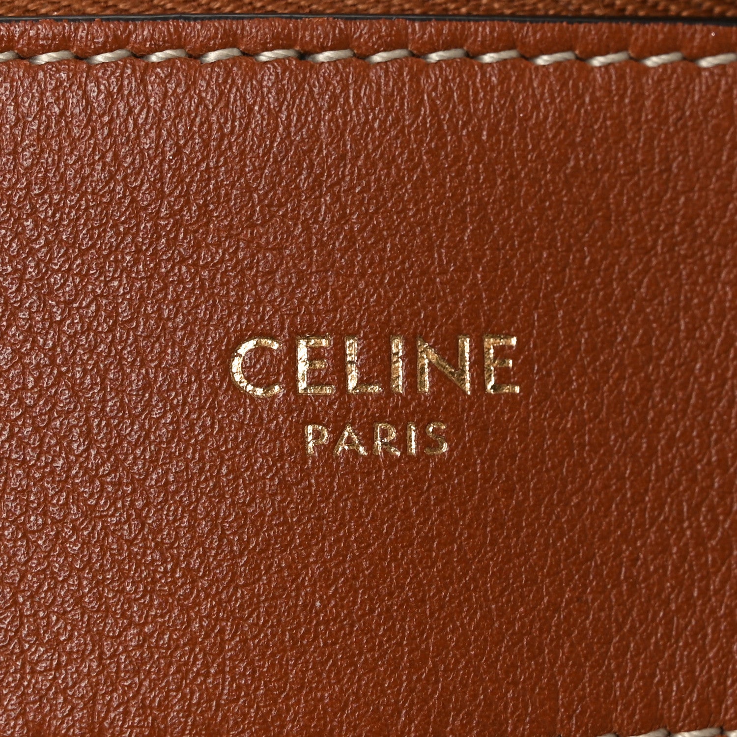 Celine Supple Calfskin Medium Romy Shoulder Bag Tan 5 of 9
