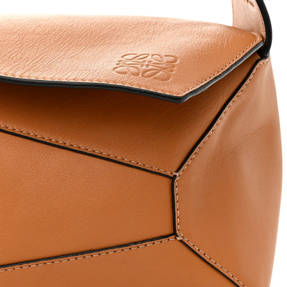 Loewe Calfskin Puzzle Hobo Tan 9 of 16