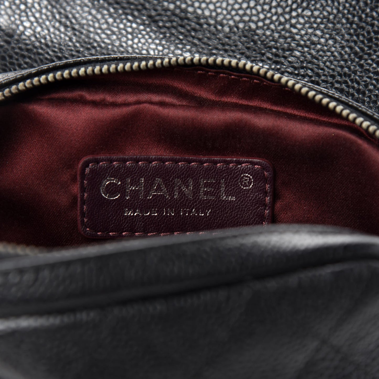 Caviar Quilted New Mini Flap Black