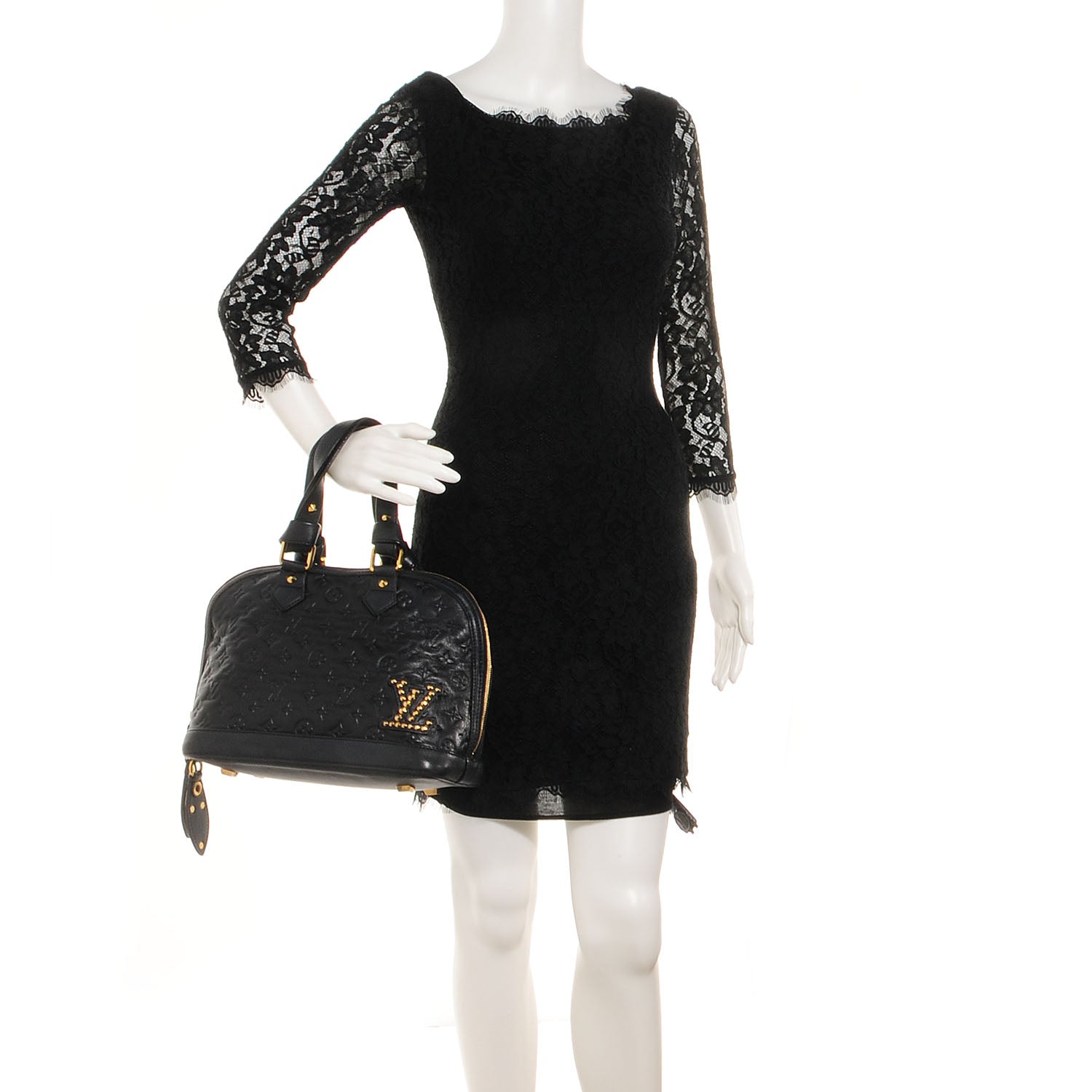 Louis Vuitton Monogram Double Jeu Neo Alma Blue 2 of 7