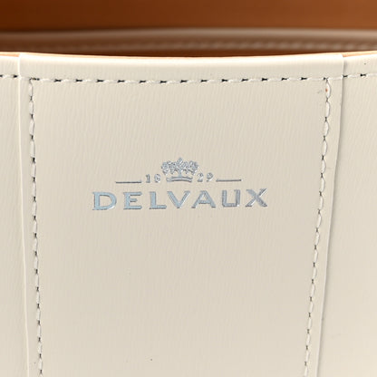 Delvaux Box Calfskin MM Brillant Satchel Ivory 6 of 10