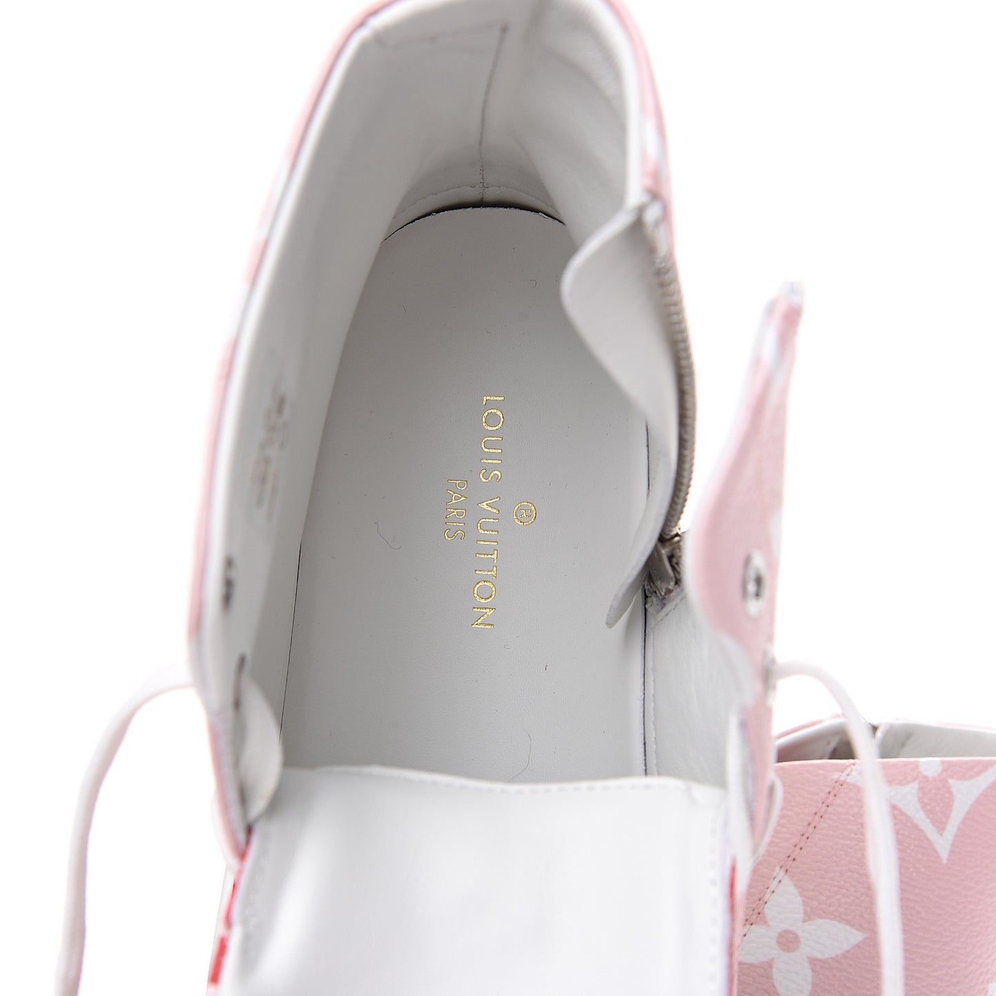 Monogram Giant Stellar Sneaker Boots 39 Rose Rouge