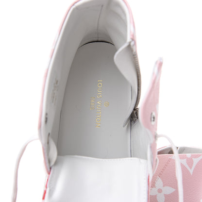 Louis Vuitton Monogram Giant Stellar Sneaker Boots 39 Rose Rouge 6 of 10