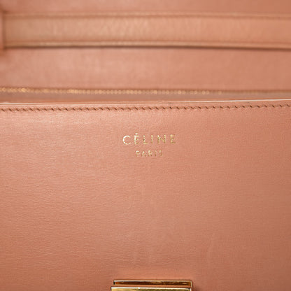 Celine Box Calfskin Medium Classic Box Flap Bag Nude 7 of 13