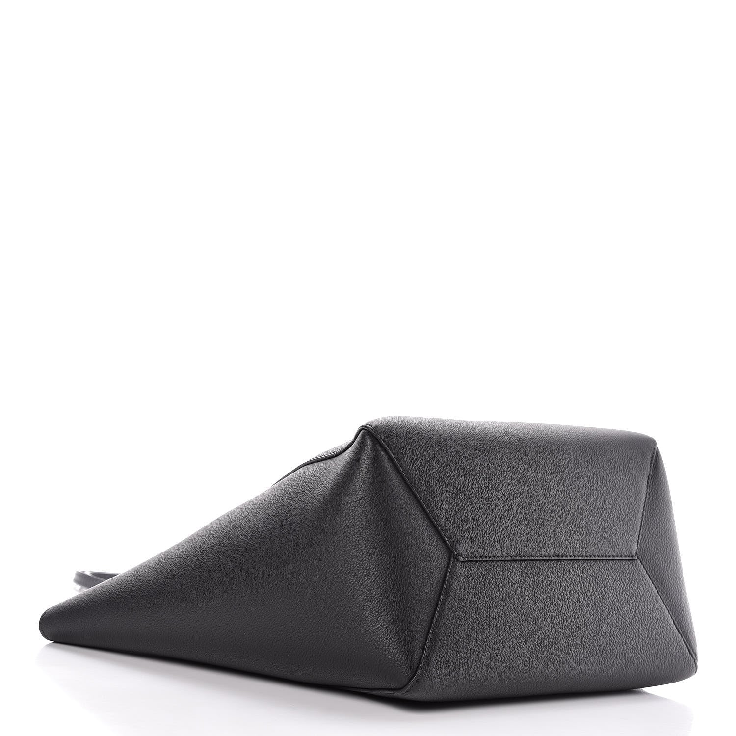 Louis Vuitton Calfskin Lockme Cabas Black 4 of 12