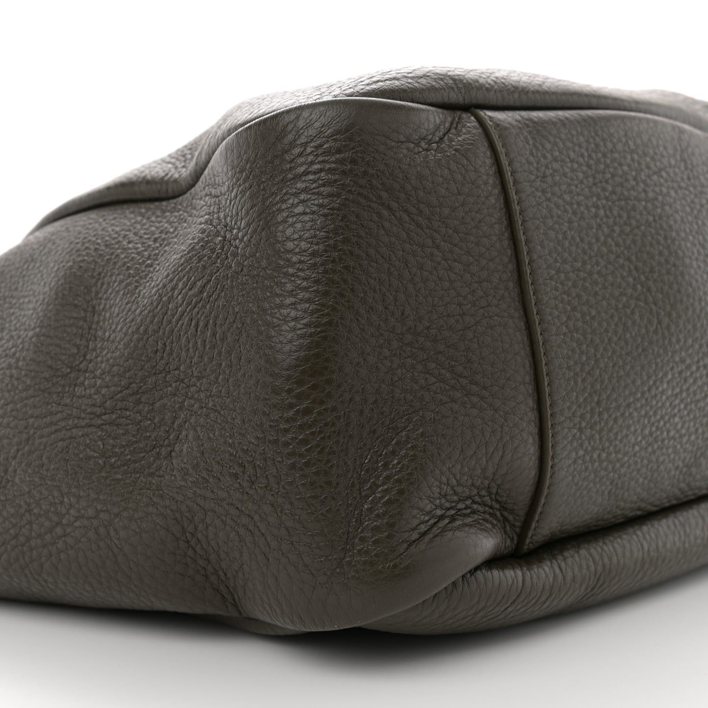Grained Deerskin Bea Tote Musk
