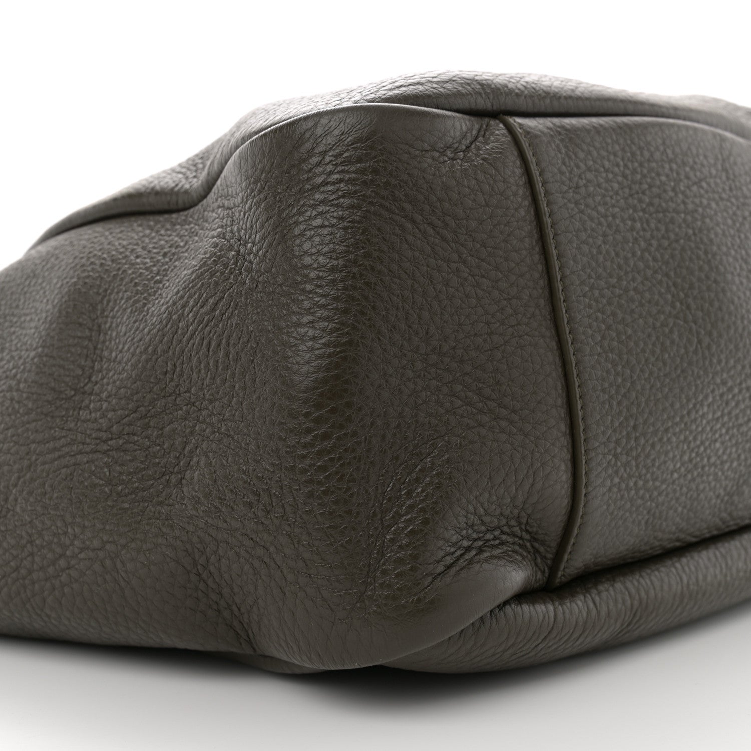 Saint Laurent Grained Deerskin Bea Tote Musk 9 of 11
